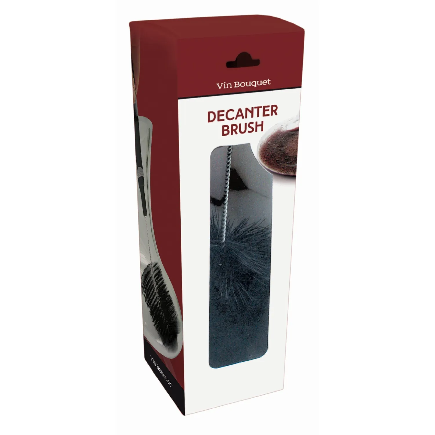 VinBouquet Spazzola per Decanter Calici e Bottiglie