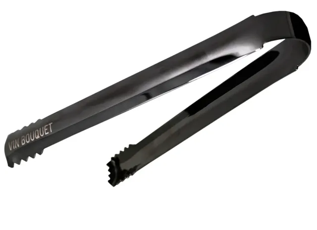 Vin Bouquet Pinza Ghiaccio Acciaio Inox Grafite Nero