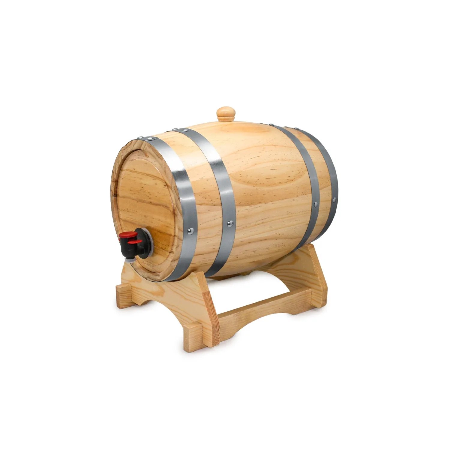 VinBouquet Fusto Distributore Vino Legno 3 Litri