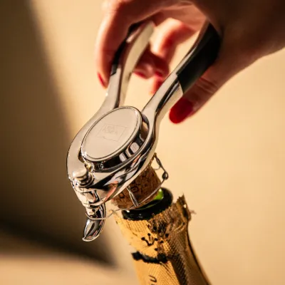 Vacuvin Champagne Opener apribottiglie spumante in acciaio inox