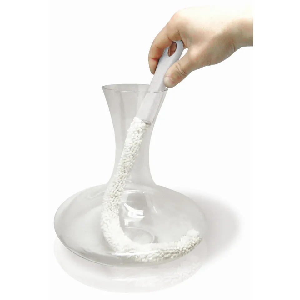 VinBouquet spazzola decanter flessibile bianca morbida