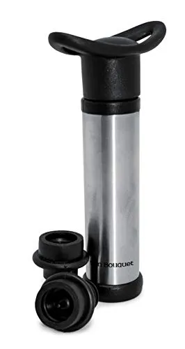 Vin Bouquet FIC 369 pompa vuoto vino 2 tappi inox