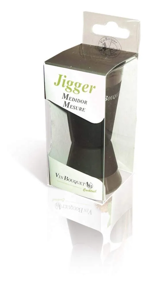 Vin Bouquet FIK 005 Jigger Cocktail 25/50 ml Nero