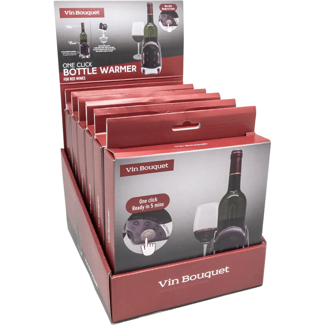 VinBouquet One Click scaldabottiglie per vino rosso