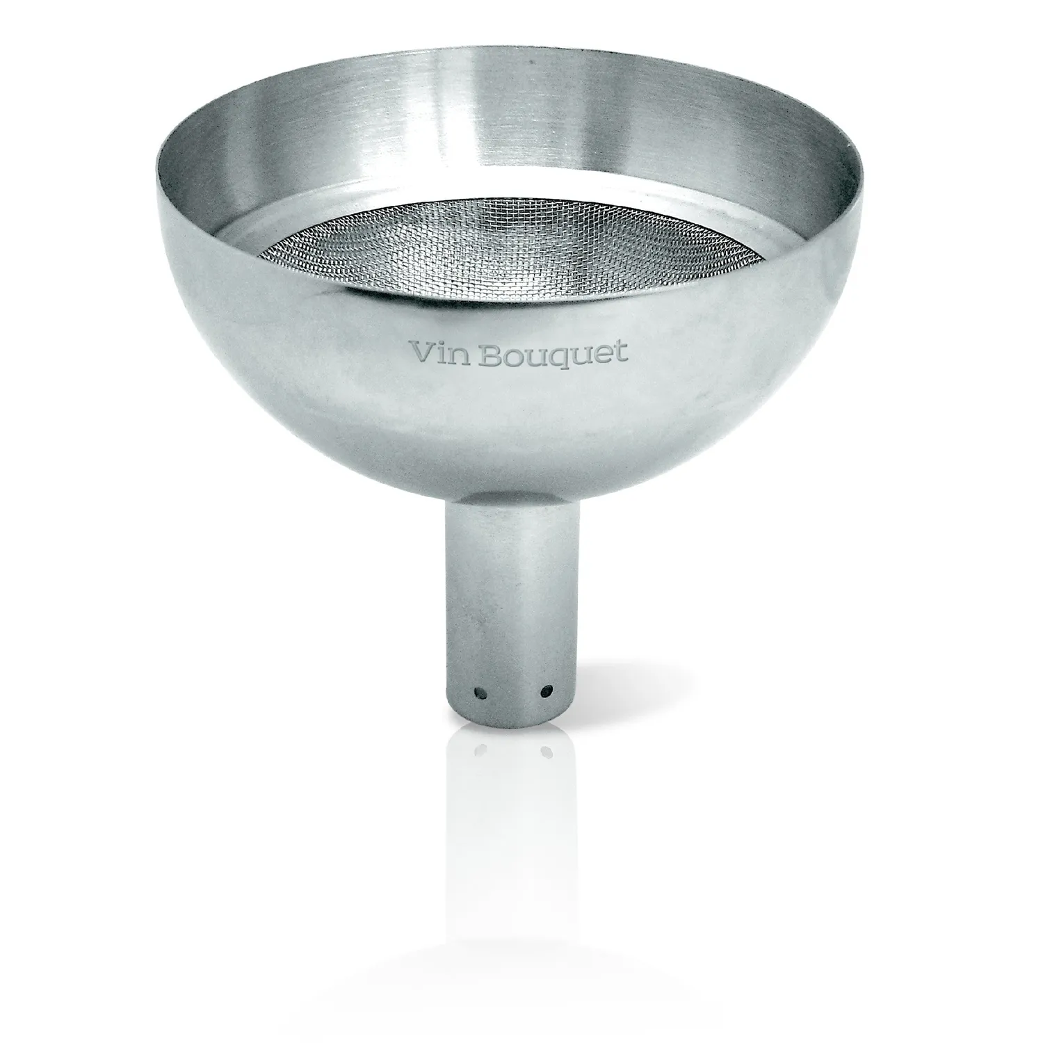 VinBouquet imbuto decantatore vino acciaio inox con filtro