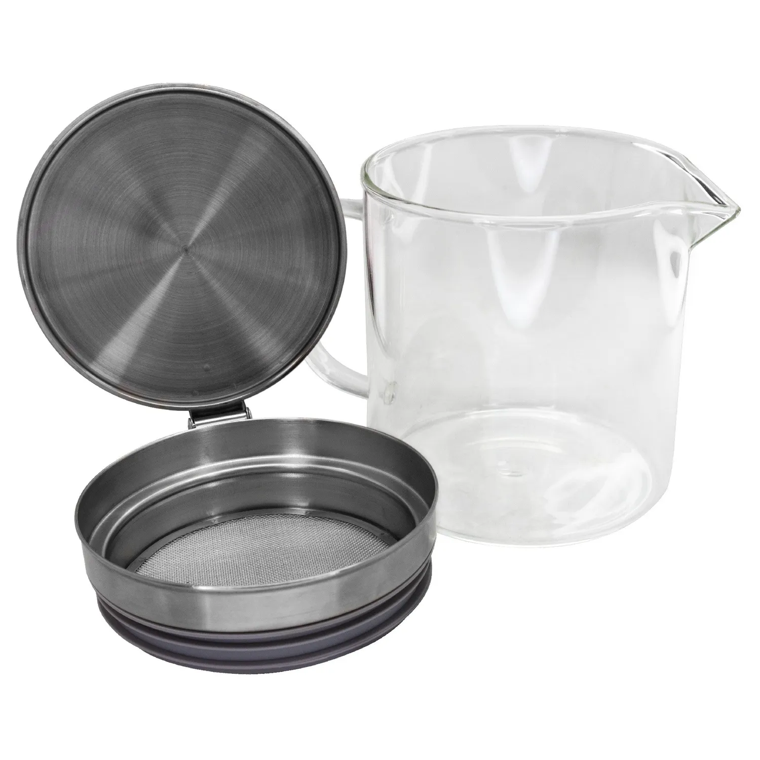 Nerthus Oliera di vetro 500 ml con filtro