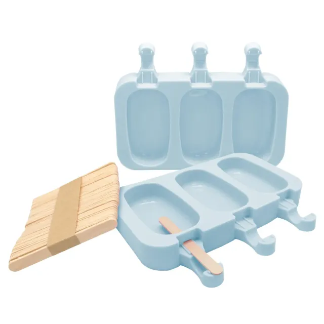 VinBouquet Stampi di Silicone per Gelato con 50 Bastoncini