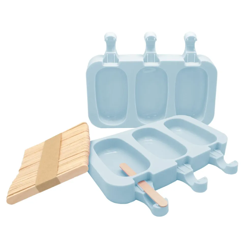 VinBouquet Stampi di Silicone per Gelato con 50 Bastoncini
