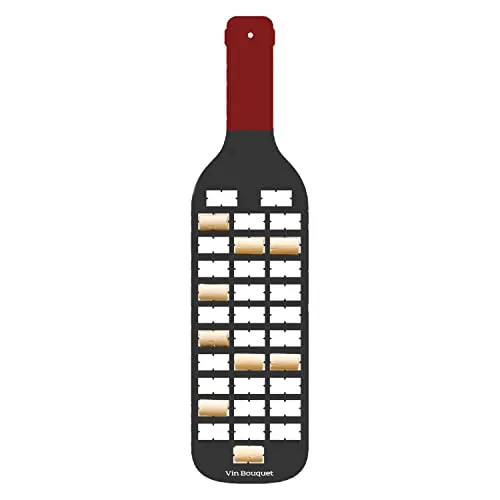 Vin Bouquet FIC 1189 raccogli tappi a forma di bottiglia, 33 tappi