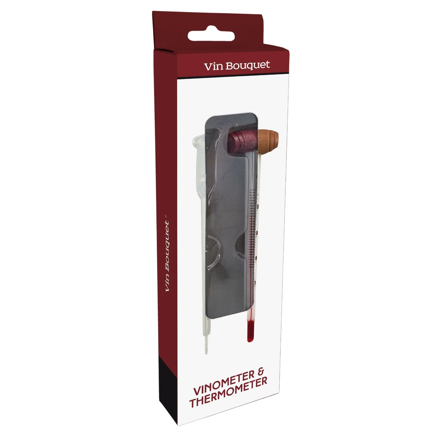 VinBouquet Set Vinometro e Termometro per Vino Casa