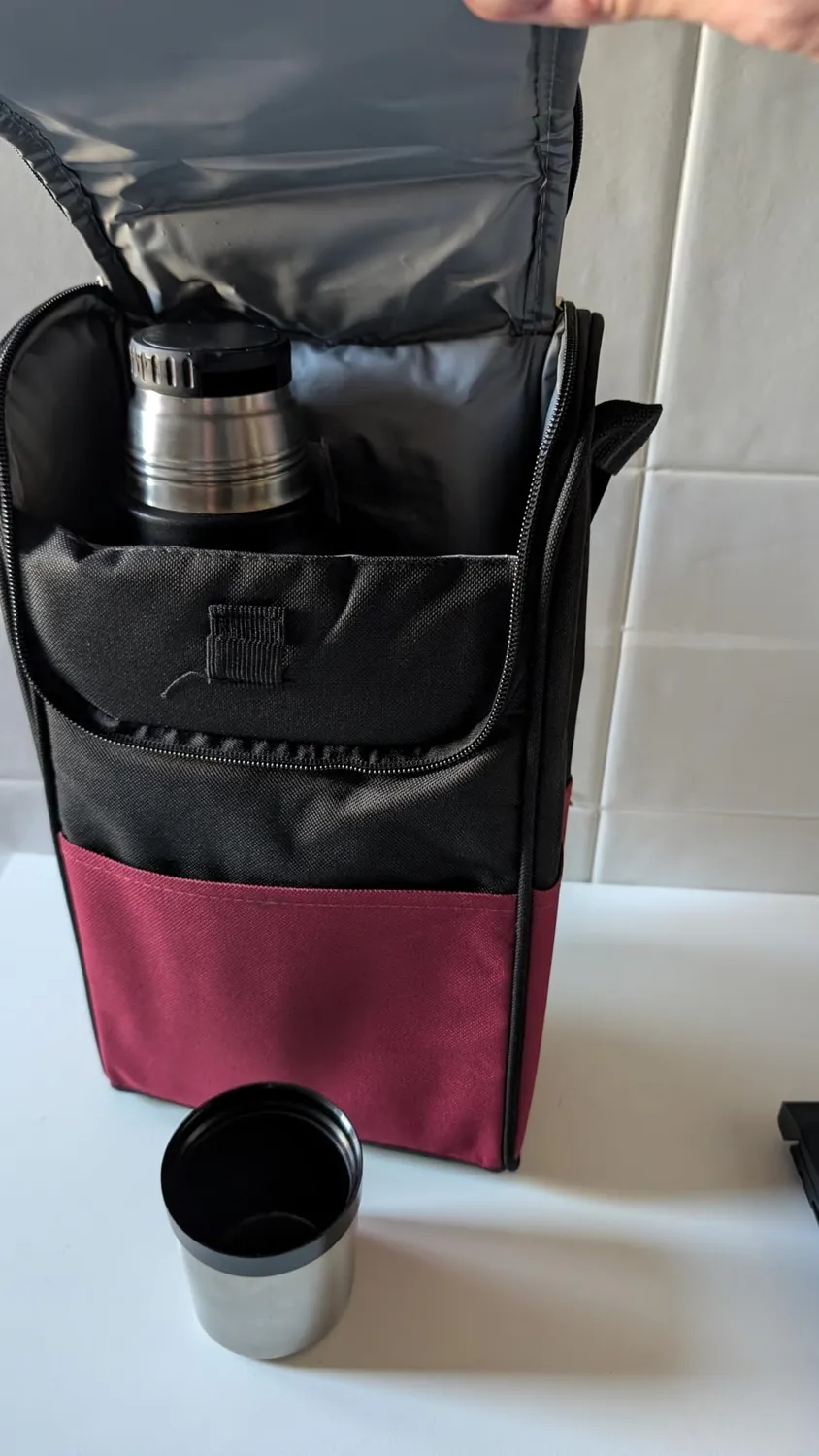 Vin Bouquet FIE 139 Borsa Termica 2 Bottiglie Nera