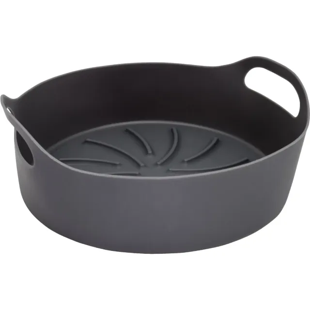 VinBouquet Teglia Rotonda Silicone Friggitrice Aria 17 cm Antiaderente