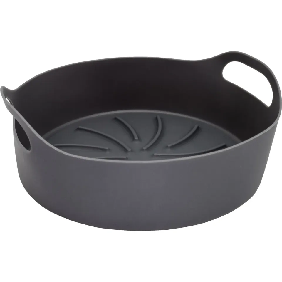 VinBouquet Teglia Rotonda Silicone Friggitrice Aria 17 cm Antiaderente