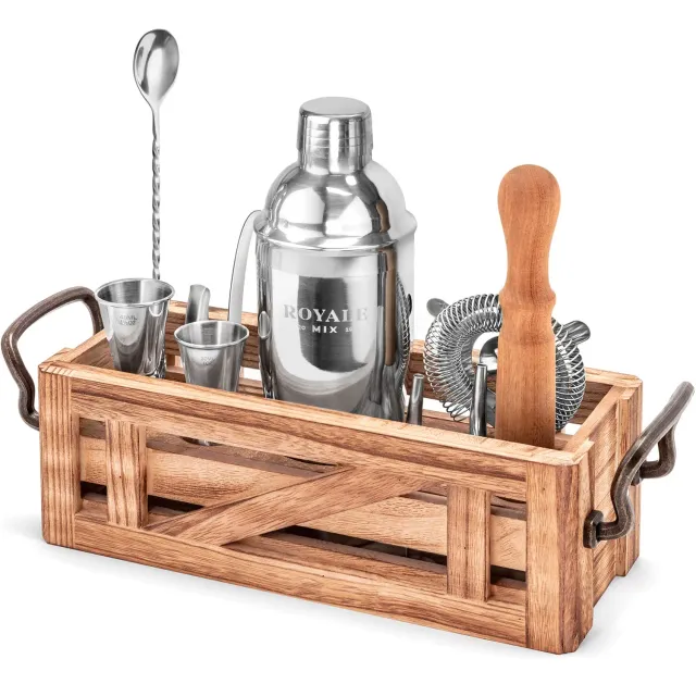 Royale Mix Bartender Kit set cocktail 12 pezzi