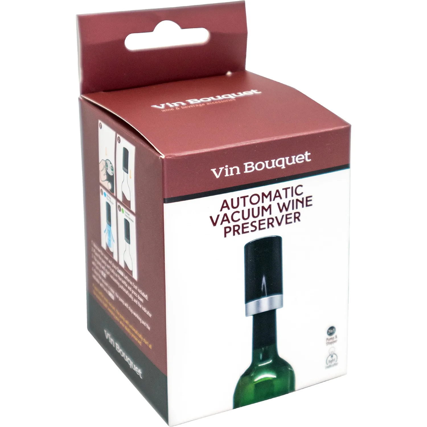 Vin Bouquet FIC 1180 Tappo Sottovuoto Automatico LED
