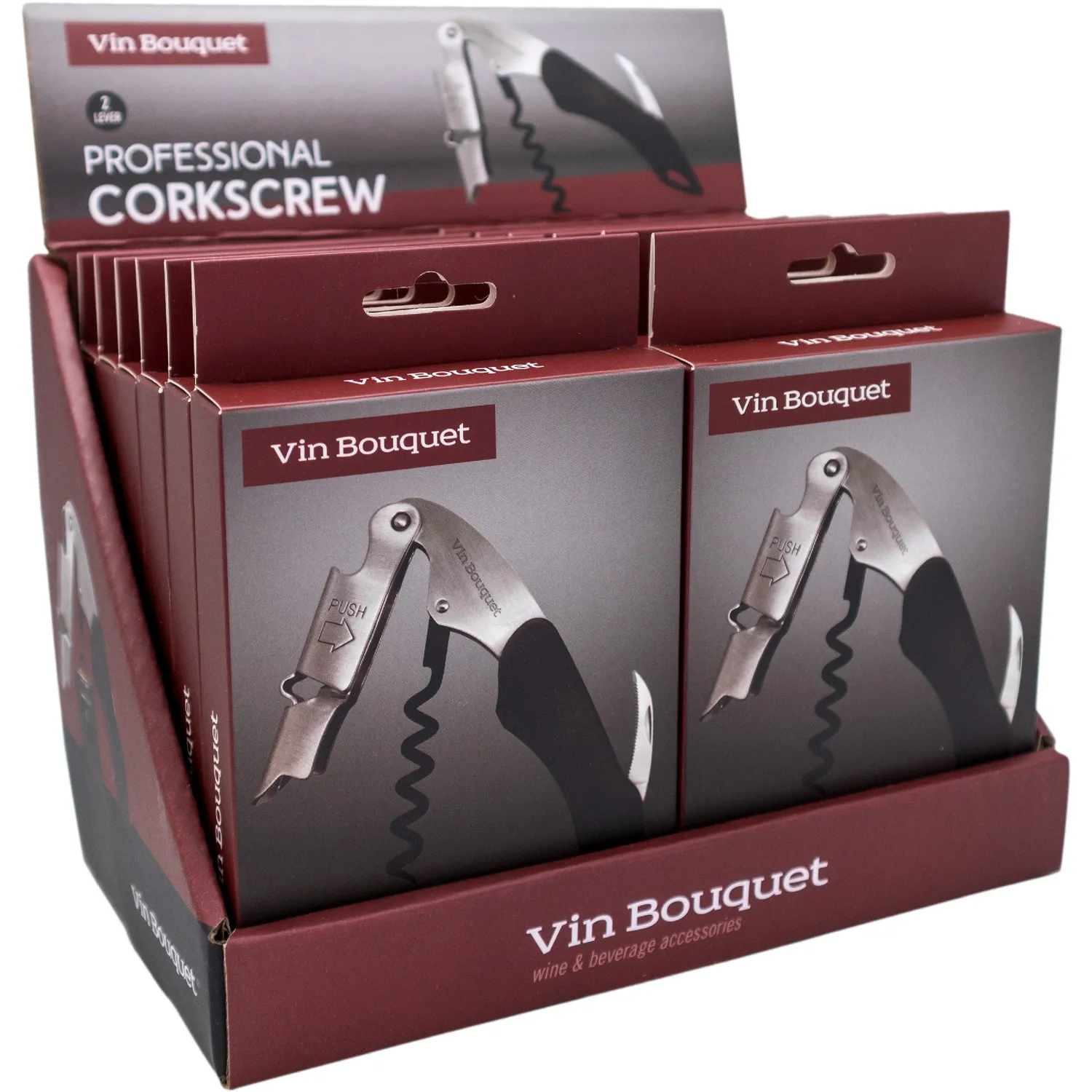 VinBouquet Cavatappi Due Tempi Professionale con Lama