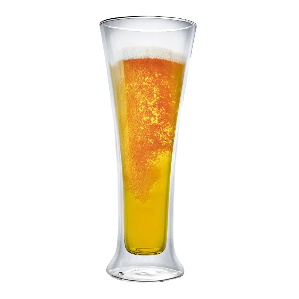 VinBouquet Bicchiere Birra Doppia Parete 325 ml Vetro