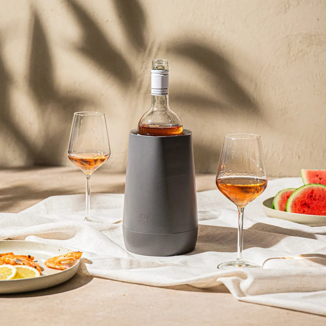 Vacuvin Hexo raffreddatore vino senza ghiaccio