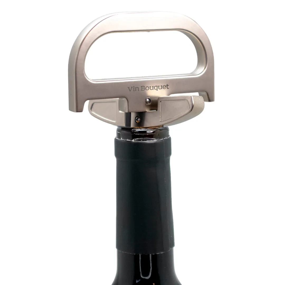 VinBouquet Cavatappi Sommelier 2 in 1 Doppia Lama Spirale