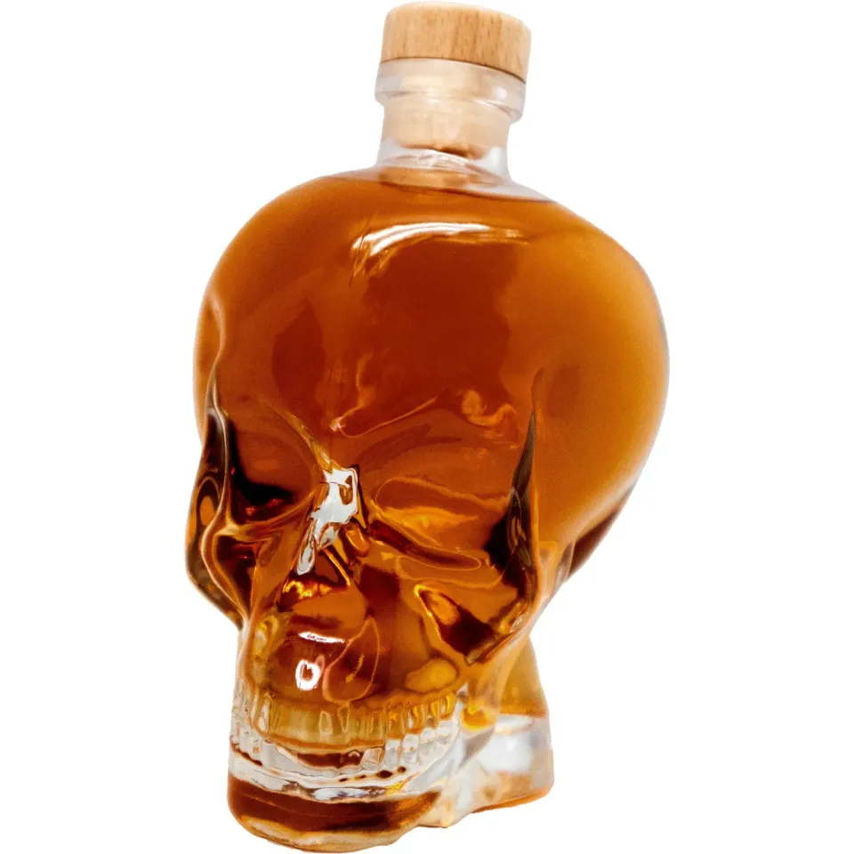 VinBouquet Decantatore di Liquore Teschio 1 L in cristallo