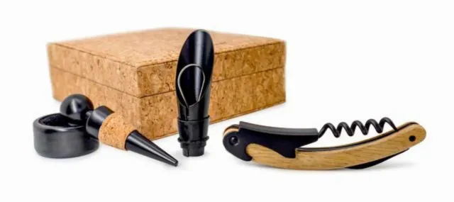 Vin Bouquet FI 508 Set Vino 4 Pezzi con Cavatappi