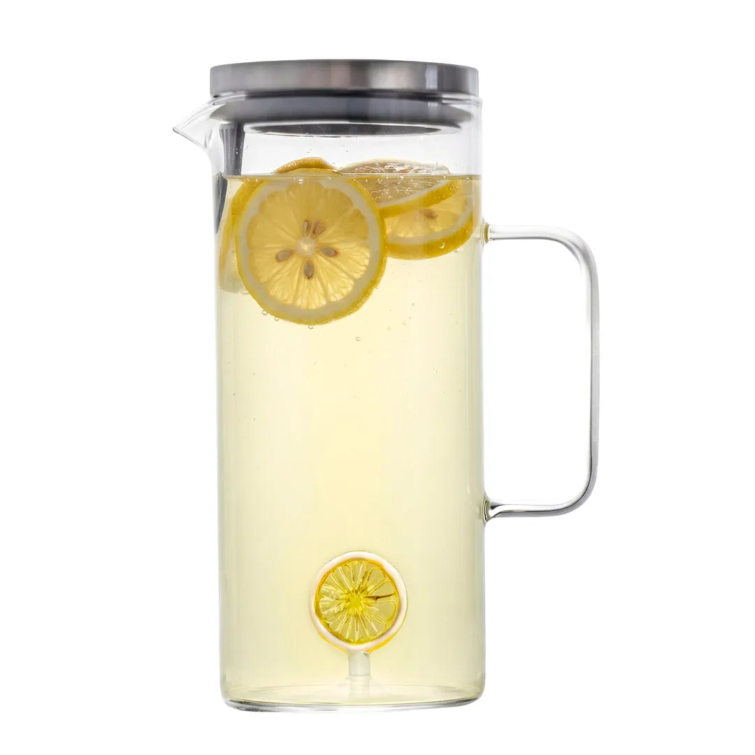 VinBouquet Limon brocca in vetro 1,5 L con coperchio