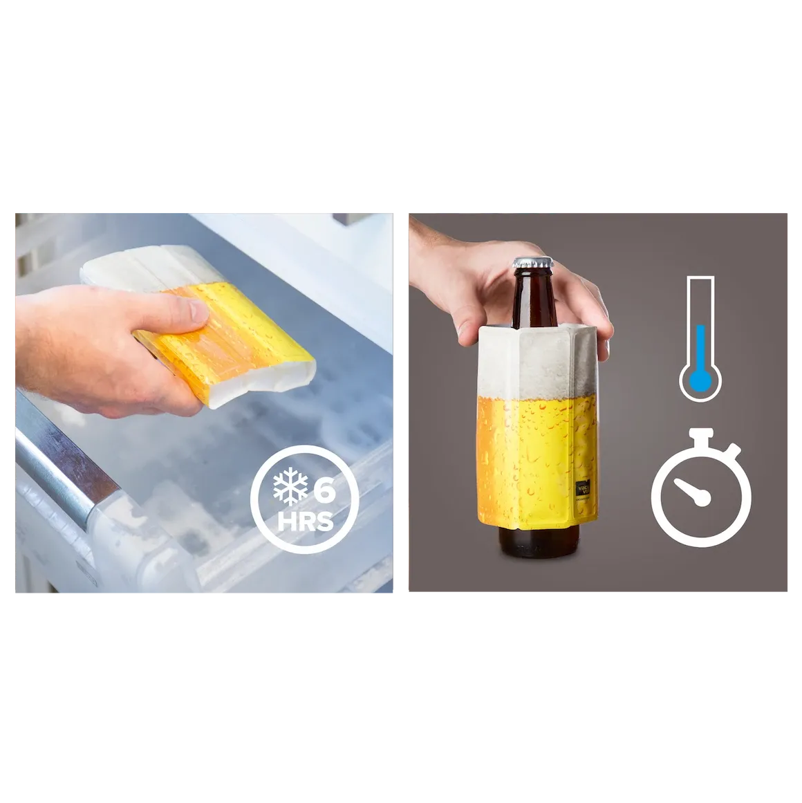 Vacuvin Beer Cooler Sleeve manicotto refrigerante