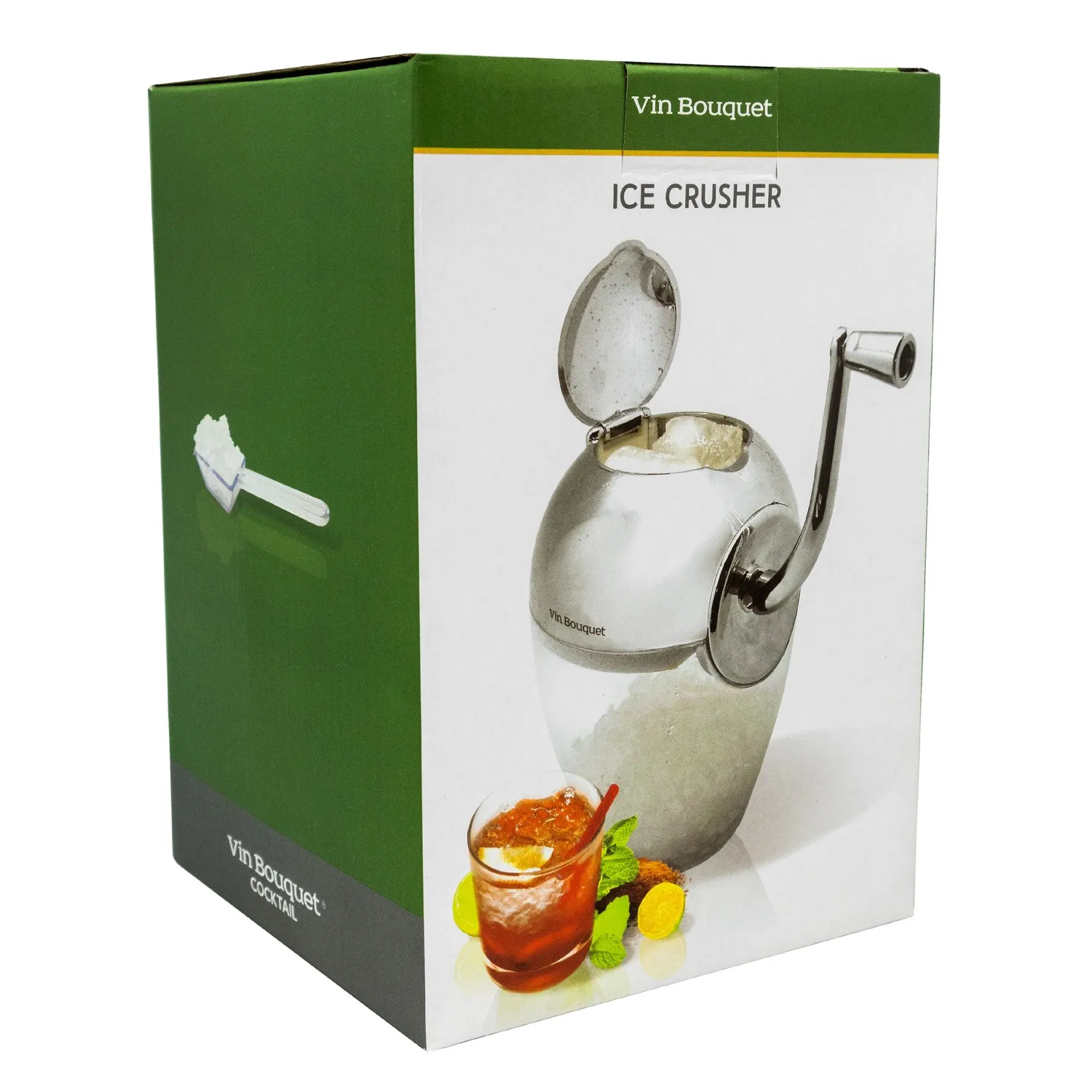 VinBouquet Tritaghiaccio manuale cocktail con paletta