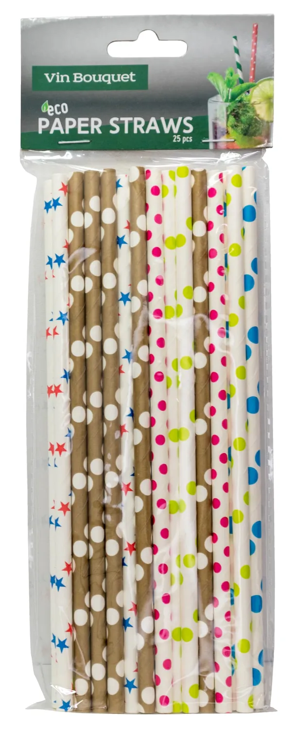 Vin Bouquet FIK 458 cannucce carta 25 pezzi 19,5 cm