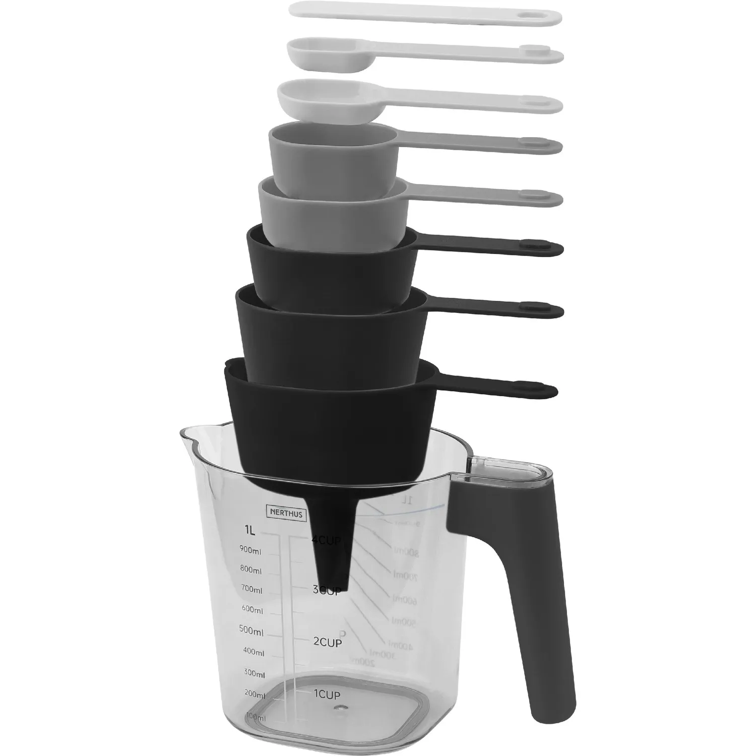 VinBouquet Set Cucchiai Dosatori e Brocca 1 L