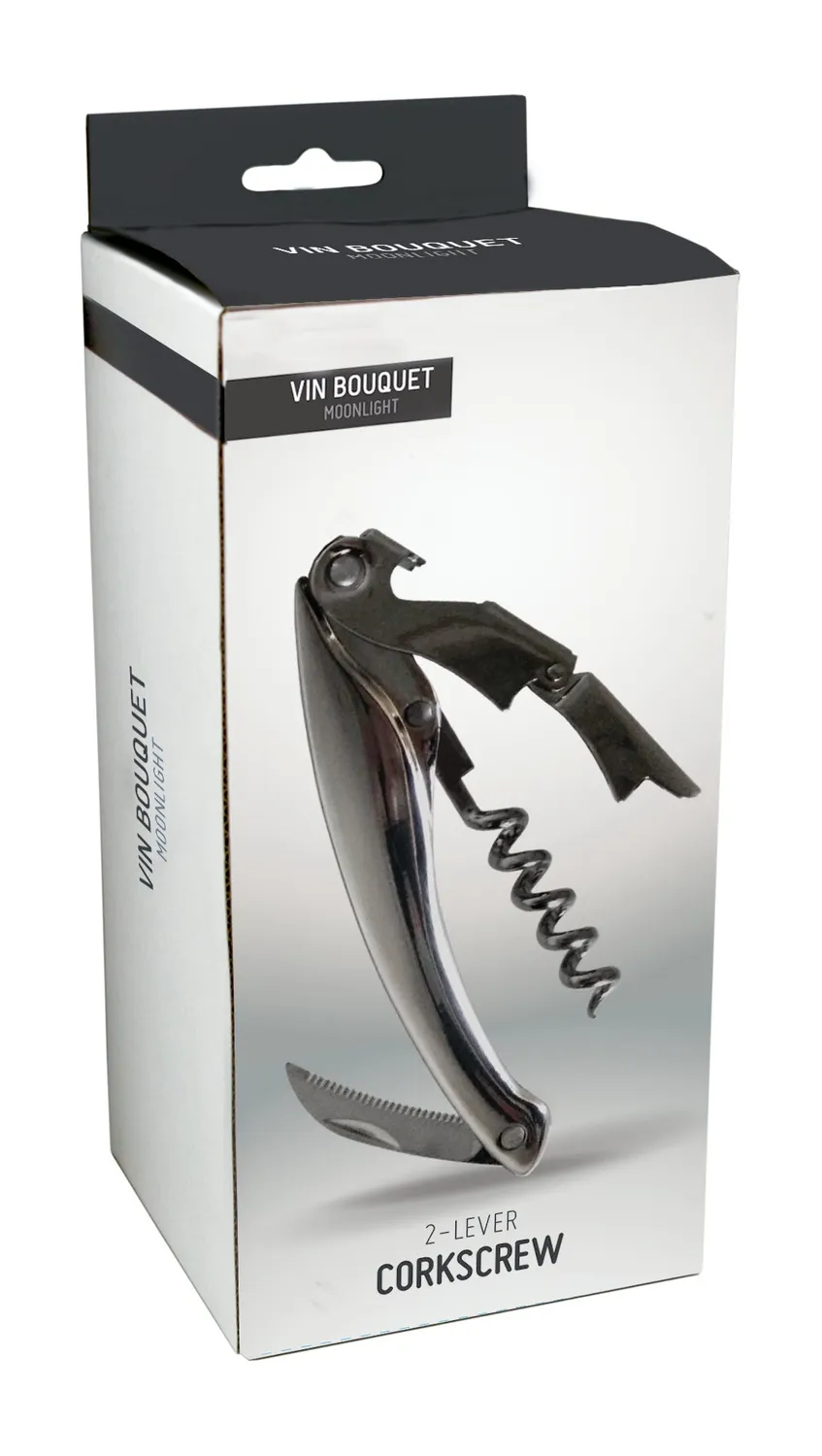VinBouquet Moonlight cavatappi due tempi nero professionale