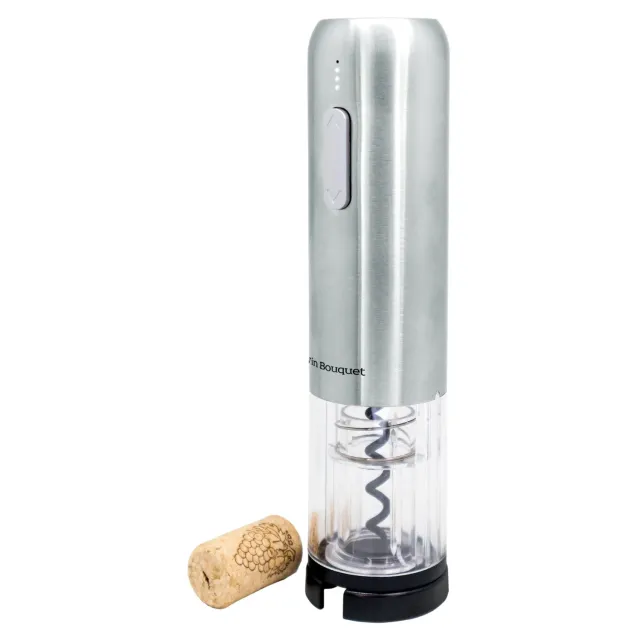 VinBouquet Compact Cavatappi Elettrico Acciaio Inox LED