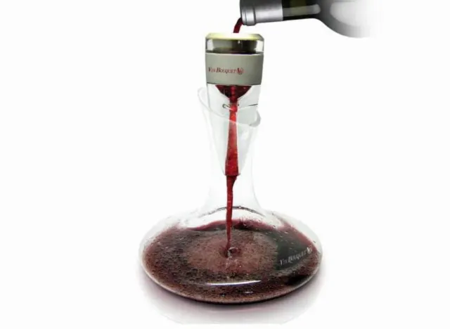Vin Bouquet Fia 007 set aeratore vino con base e fodera