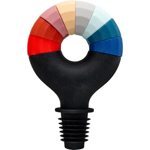 Vin Bouquet FIA 1430 tappo vino in silicone con segnabicchieri
