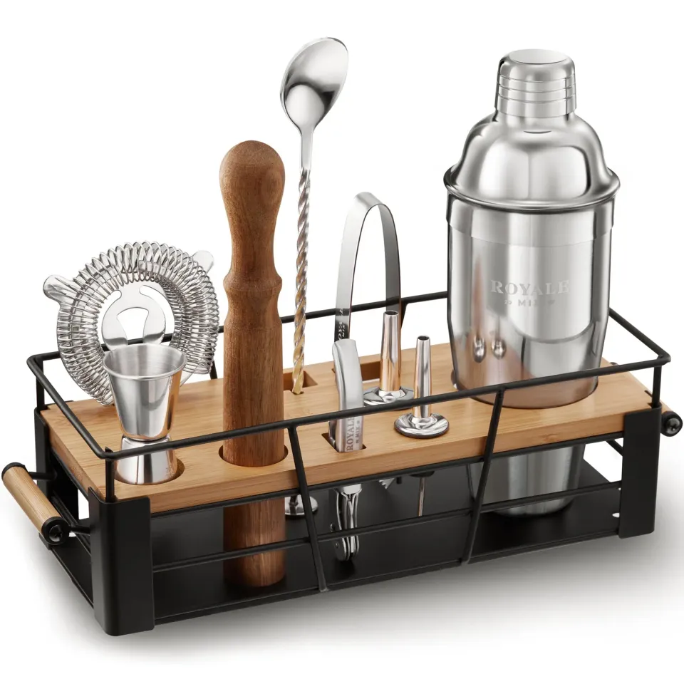 Royale Mix The Essential Home Bartender Kit set cocktail 11 pezzi