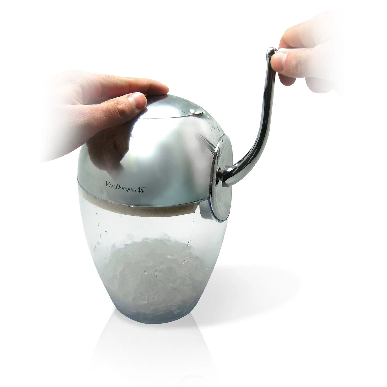 VinBouquet Tritaghiaccio manuale cocktail con paletta