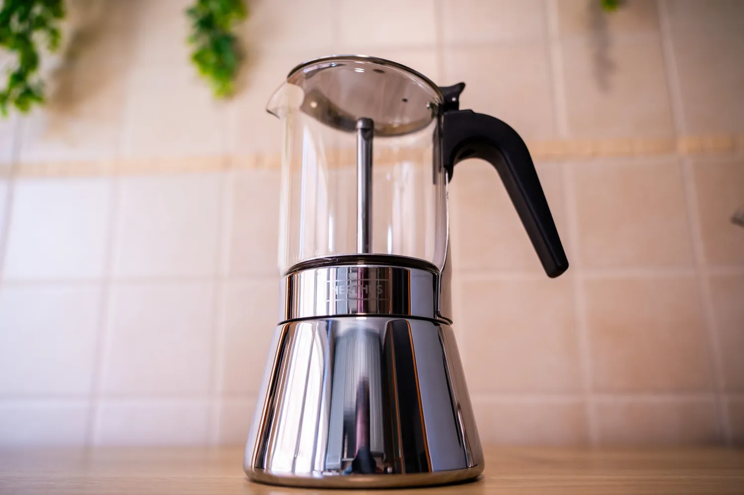 VinBouquet Caffettiera italiana in vetro