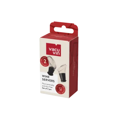 Vacuvin Wine Server Versatore Vino Antigoccia 2 Pezzi