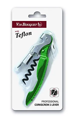 Vin Bouquet cavatappi 2 tempi verde acciaio inox