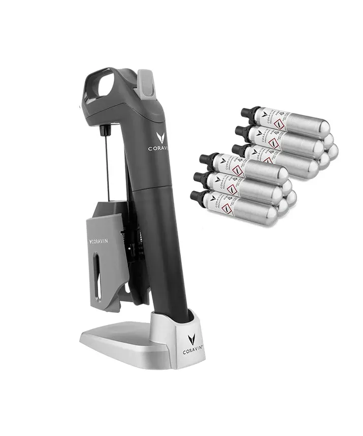 Coravin Timeless Model Three kit base professionale 12 capsule
