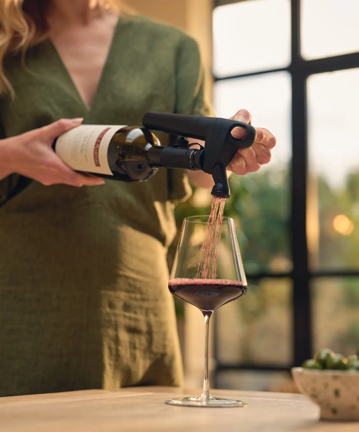 Coravin Pivot+ sistema vino al calice 4 settimane