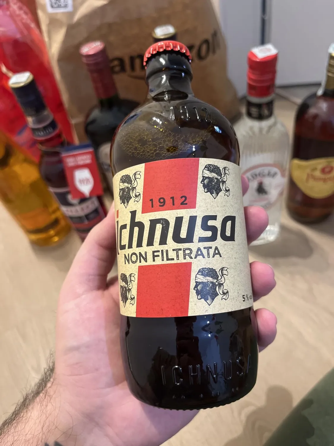 Ichnusa Non Filtrata Birra 500ml Puro Malto
