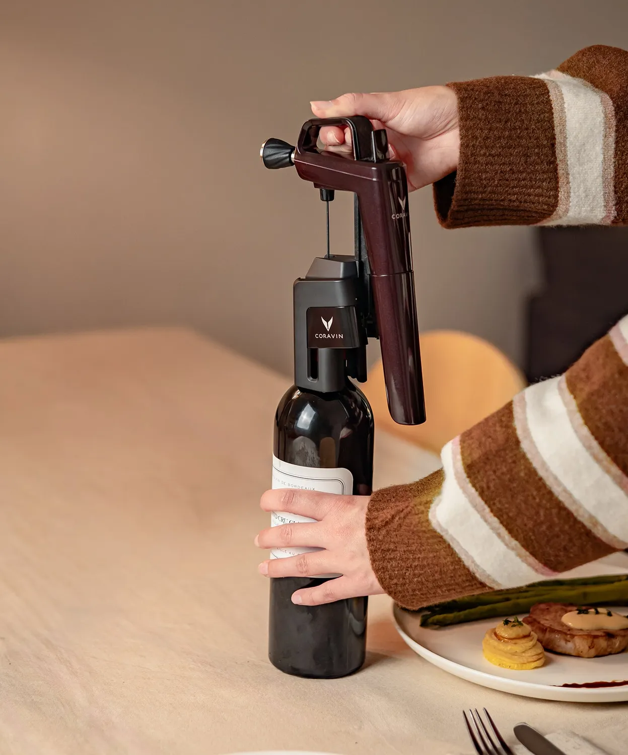 Coravin Timeless Six+ sistema per vino con aeratore