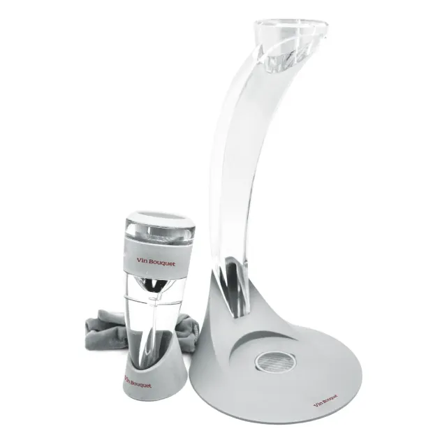 VinBouquet Set di aeratore per vino con base
