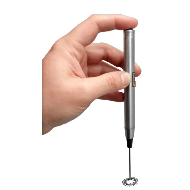 VinBouquet Frullatore Latte Elettrico in Acciaio Inox