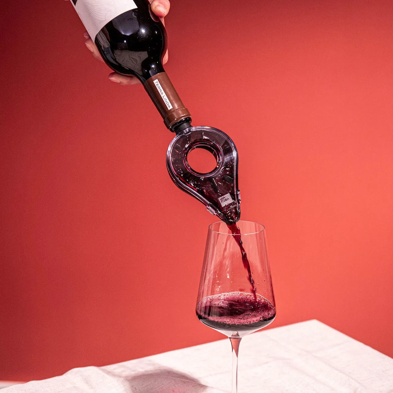 Vacuvin set aeratore vino + termometro 2 pezzi