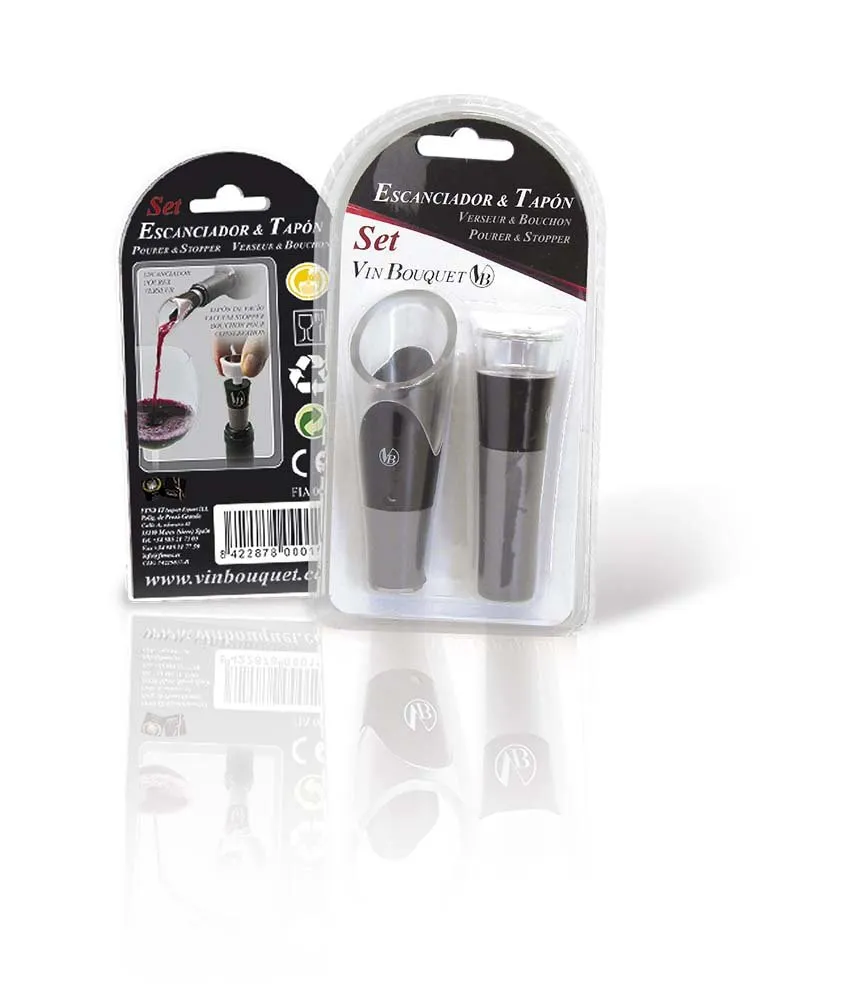 Vin Bouquet FIA 006 Set Versatore con Filtro 2 Pezzi