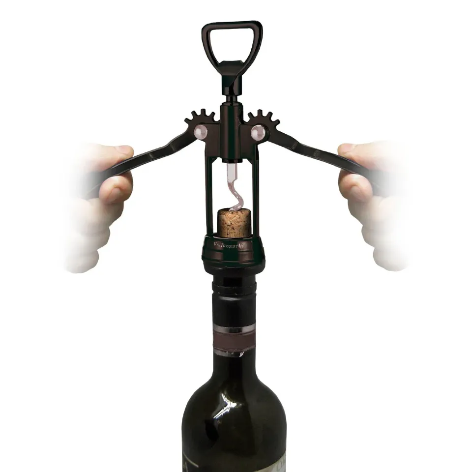 VinBouquet Cavatappi a Leva Acciaio Inox Classico