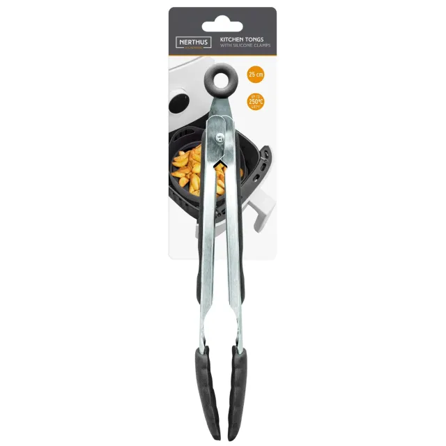 VinBouquet Pinze da Cucina in Acciaio Inox e Silicone 26 cm