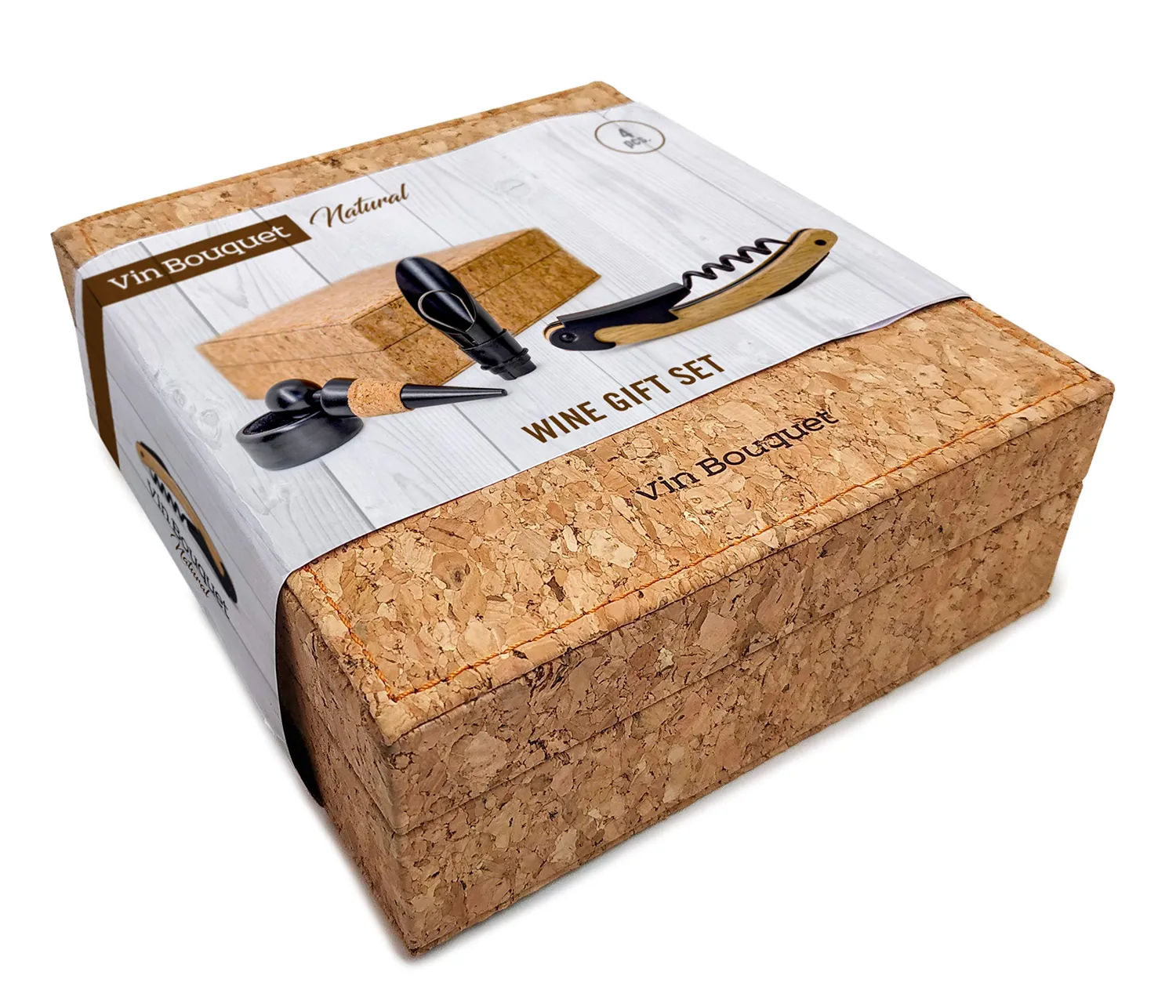 Vin Bouquet FI 508 Set Vino 4 Pezzi con Cavatappi